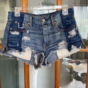American eagle vintage high rise festival shorts